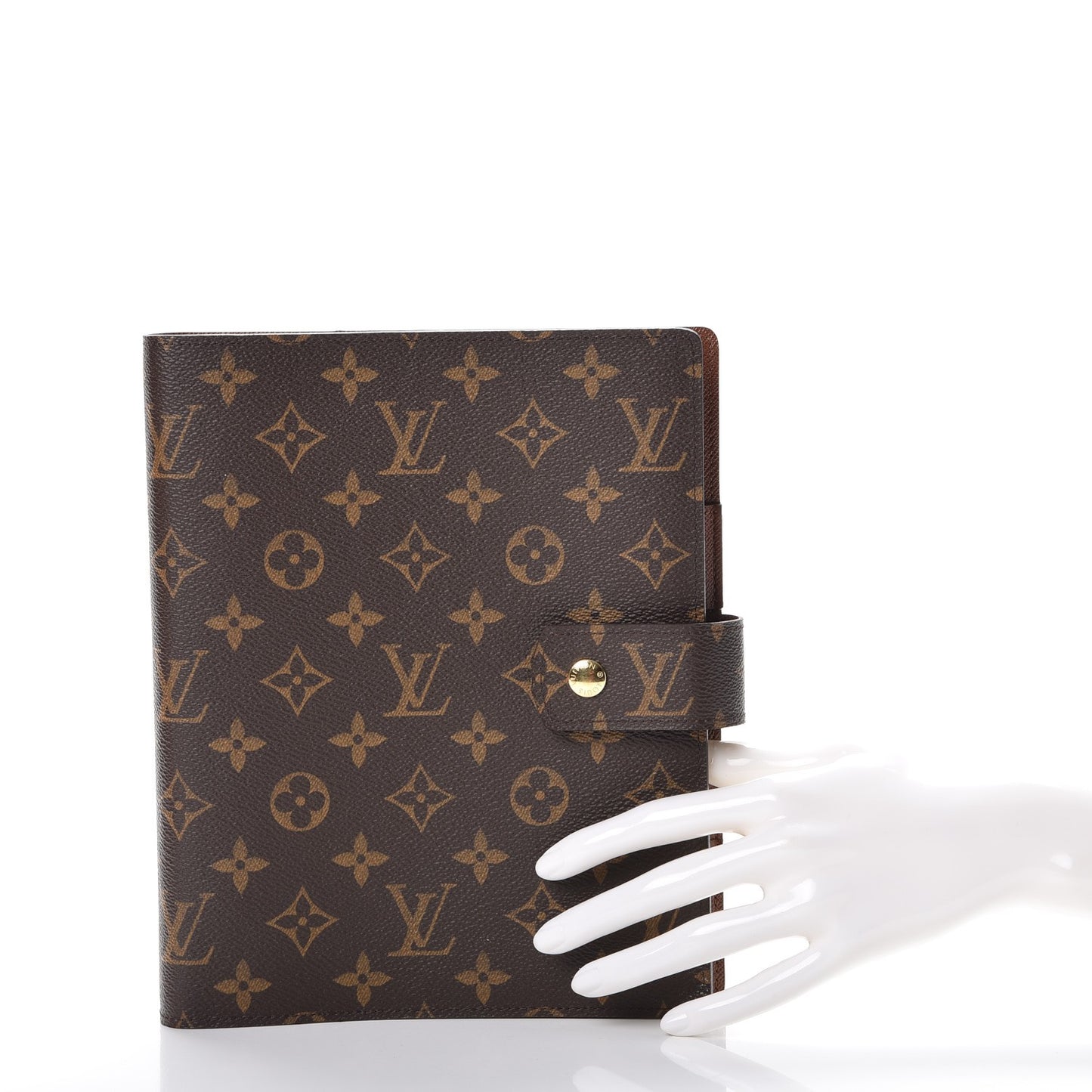Monogram Large Ring Agenda Cover