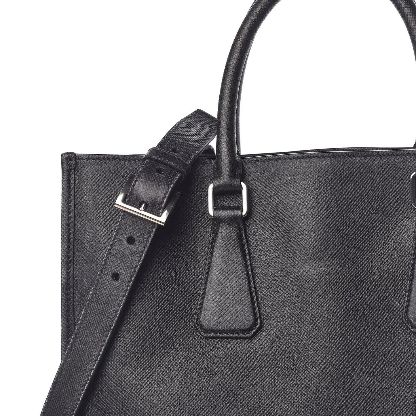 Saffiano Cuir Double Handle Tote Baltico