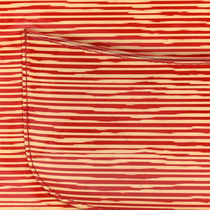 Chanel Patent Striped Wallet On Chain WOC Red 13 of 15