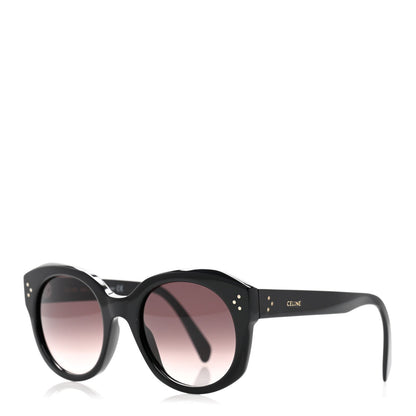 Celine Acetate Sunglasses CL 401861 Black 1 of 8