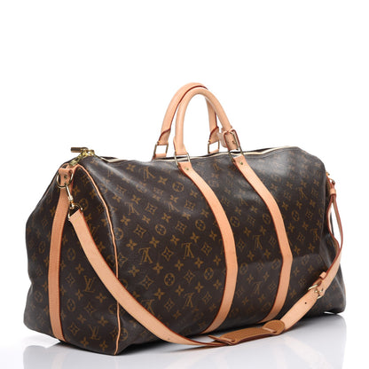 Louis Vuitton Monogram Keepall Bandouliere 55 4 of 11