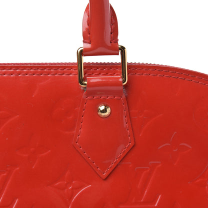 Louis Vuitton Vernis Alma GM Rouge Grenadine 15 of 18