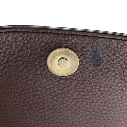 Gucci Metallic Pebbled Calfskin Small Soho Flap Crossbody Purple 12 of 13