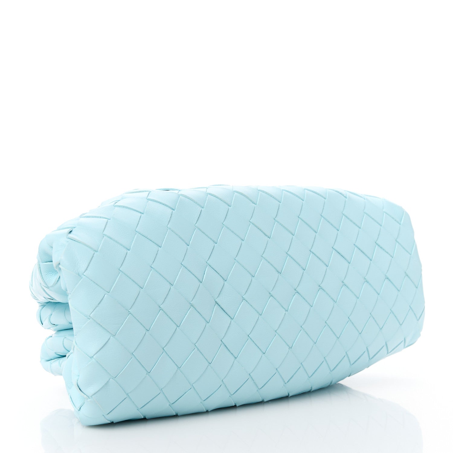 Bottega Veneta Nappa Intrecciato Teen Pouch Ice 4 of 11