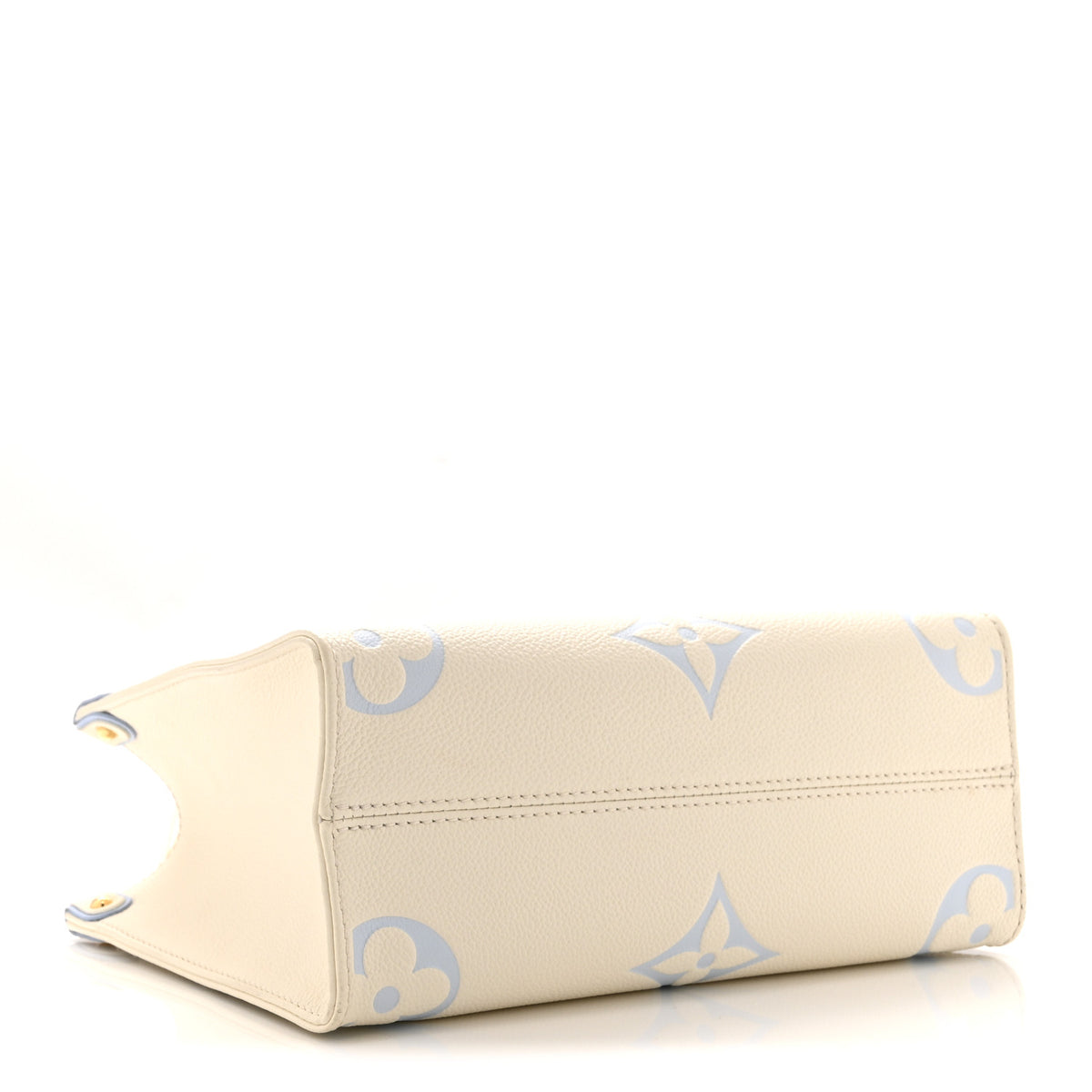 Louis Vuitton Empreinte Monogram Giant Onthego PM Latte Candy Blue 4 of 9