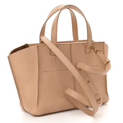 Mansur Gavriel Calfskin Mini Zip Multitude Tote Nocciola 3 of 10