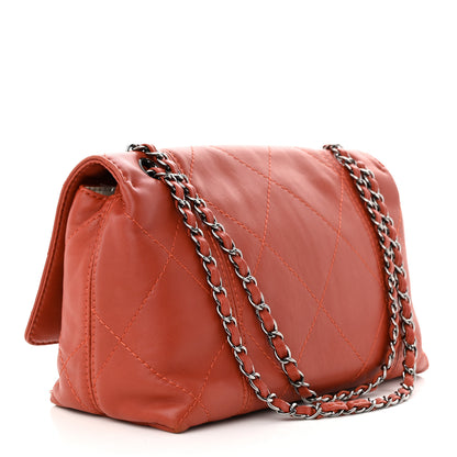 Chanel Lambskin Quilted Large Soft Touch Flap Dark Ochre 3 of 10