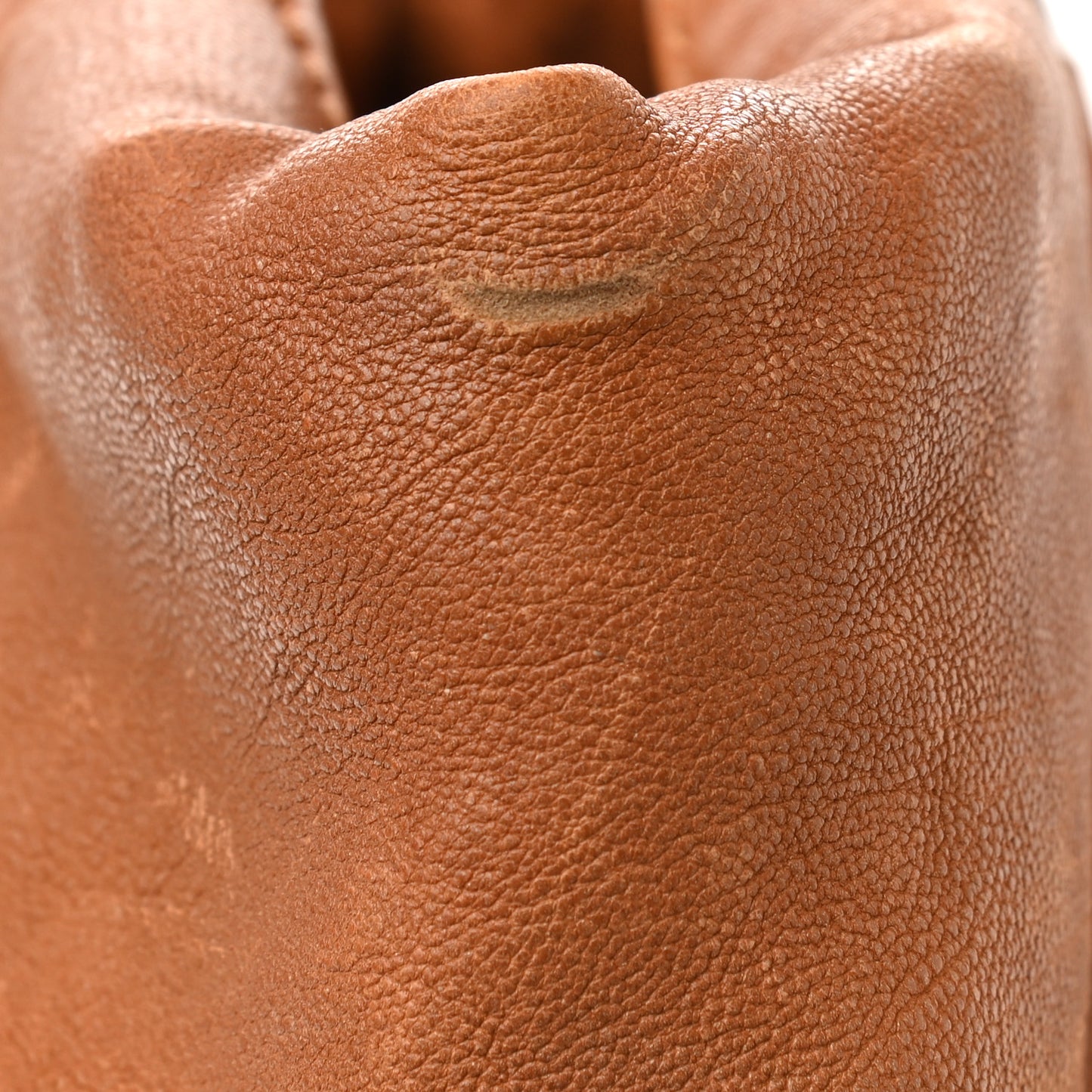 Calfskin Large East West Modern Chain Tote Dark Beige