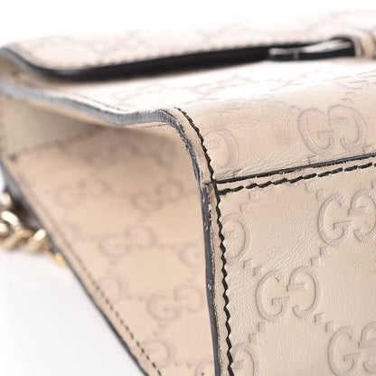 Gucci Guccissima Signature Medium Emily Chain Shoulder Bag Mystic White 13 of 19