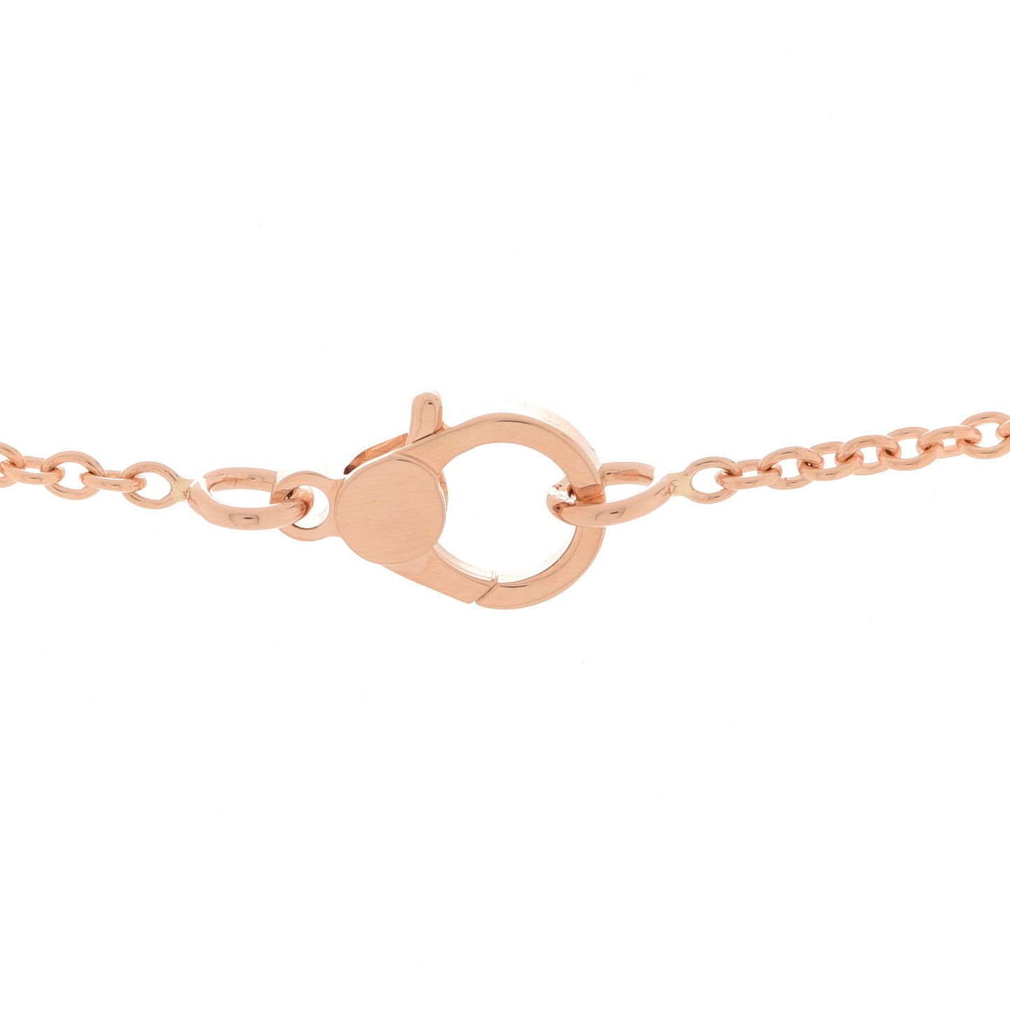 18K Rose Gold Diamond Finesse Pendant Necklace