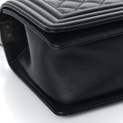 Chanel Calfskin Quilted Medium Boy Flap Black 8 of 11