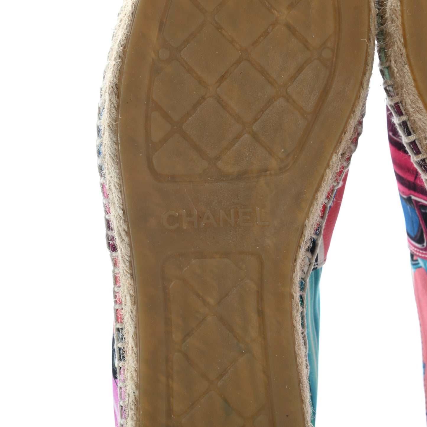 Fabric Patent CC Espadrilles Multicolor 38 Black