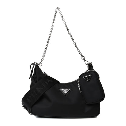 Prada Nylon Re-Edition 2005 Shoulder Bag Black 1 of 17
