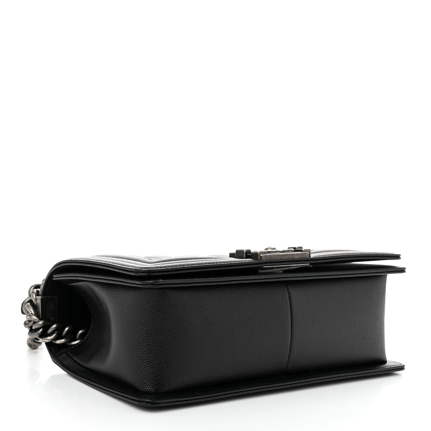 Chanel Caviar Quilted Medium Boy Flap Black 4 of 10