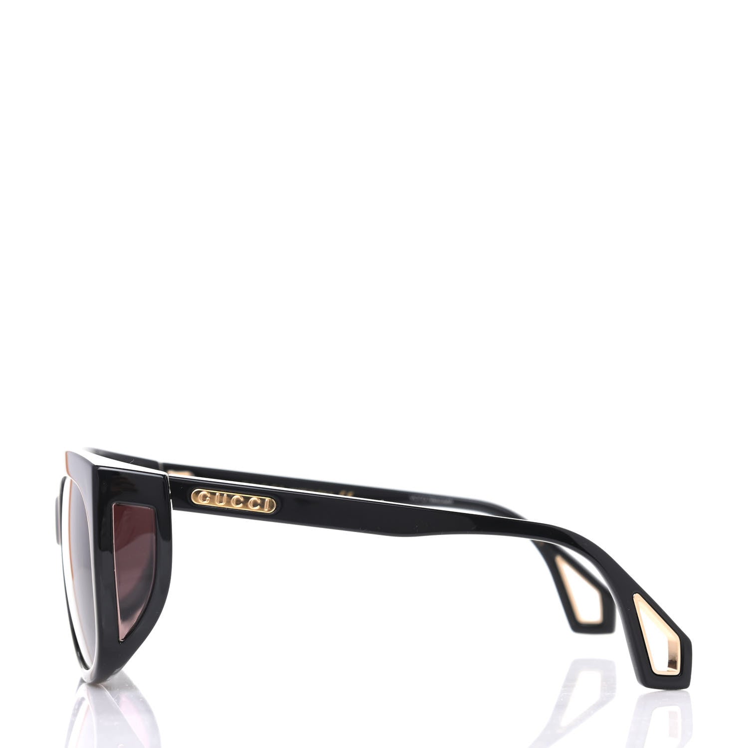 Gucci Square Frame GG0468S Sunglasses Black 3 of 8