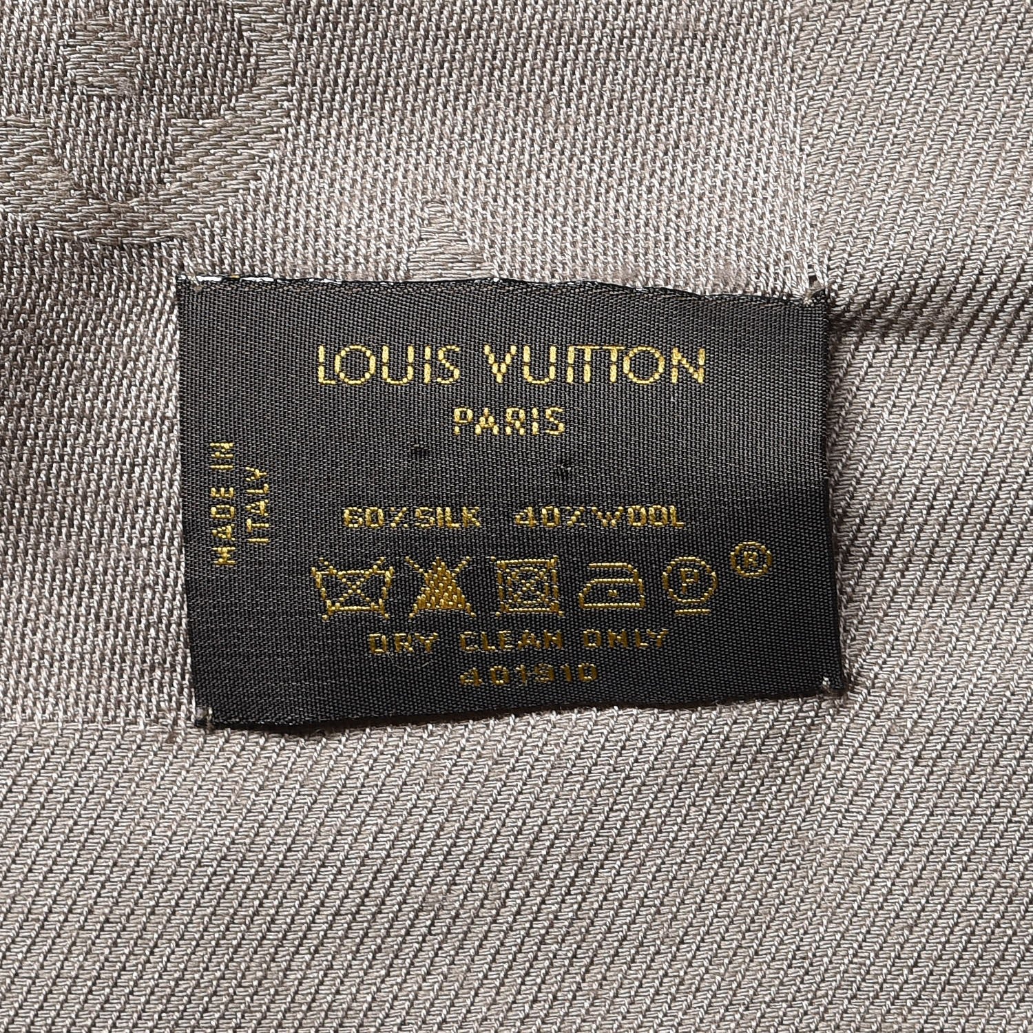 Louis Vuitton Silk Wool Monogram Shawl Verone 3 of 4