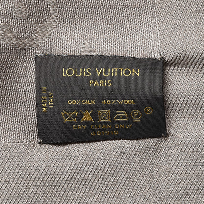 Louis Vuitton Silk Wool Monogram Shawl Verone 3 of 4