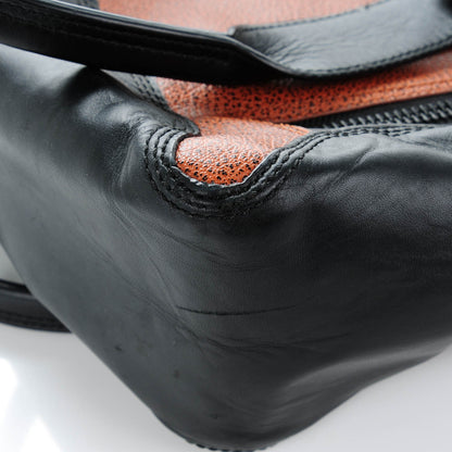 3.1 Phillip Lim 3.1 Textured Calfskin Large Colorblock Pashli Satchel Copper 9 of 11