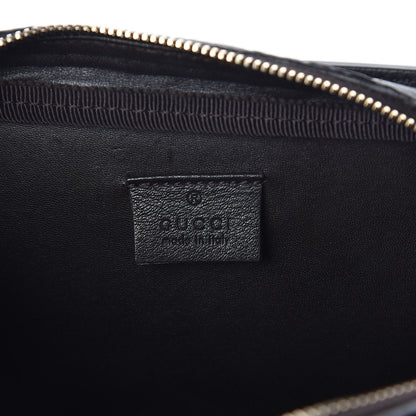 Gucci Guccissima Zip Clutch Dark Brown 6 of 9