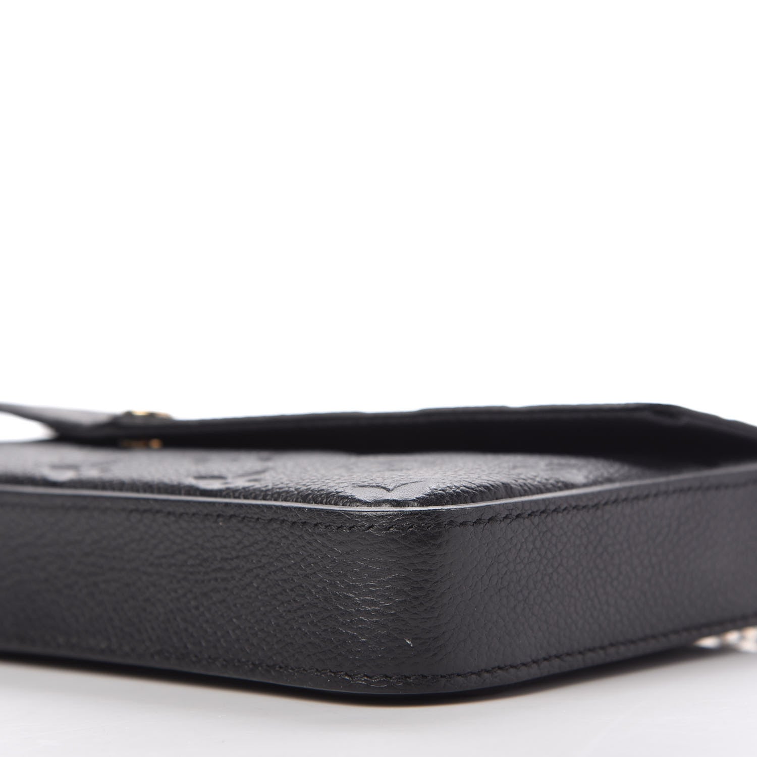 Louis Vuitton Empreinte Pochette Felicie Chain Wallet Black 8 of 12