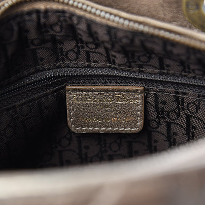 Christian Dior Metallic Lambskin Cannage Medium Lady Dior Bronze 6 of 10