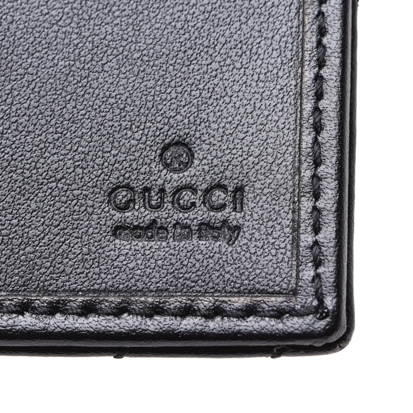 Calfskin Matelasse GG Marmont Passport Case Black