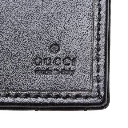 Gucci Calfskin Matelasse GG Marmont Passport Case Black 6 of 10