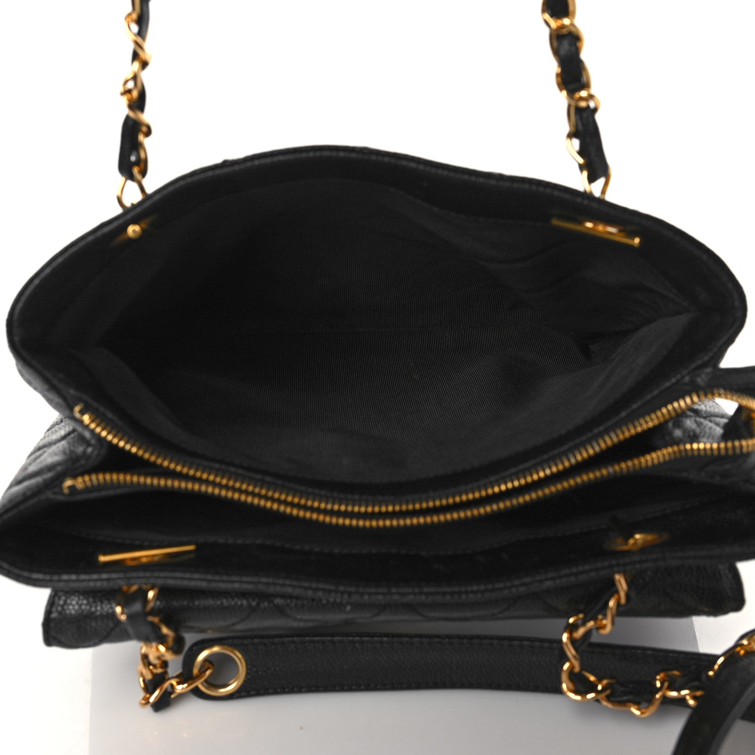 Chanel Caviar Quilted Flap Shoulder Bag Black 5 of 12