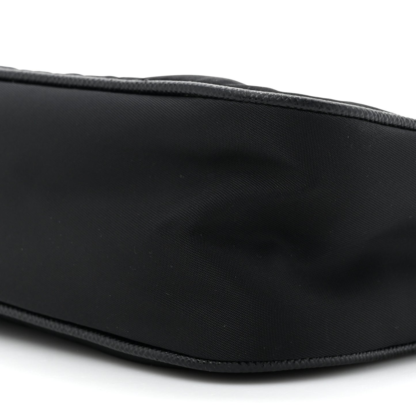 Tessuto Nylon Saffiano Mini Re-Edition 2005 Bag Black