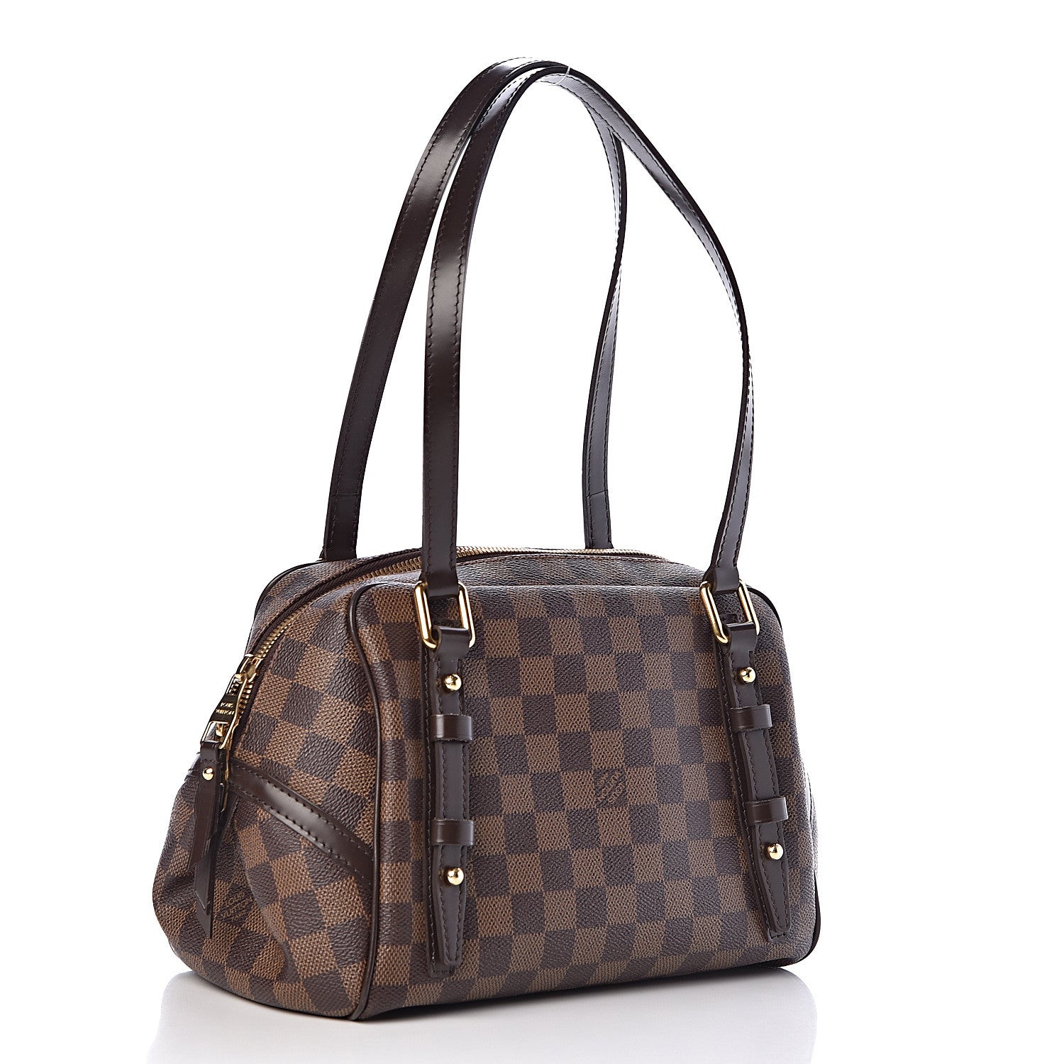 Louis Vuitton Damier Ebene Rivington PM 3 of 9