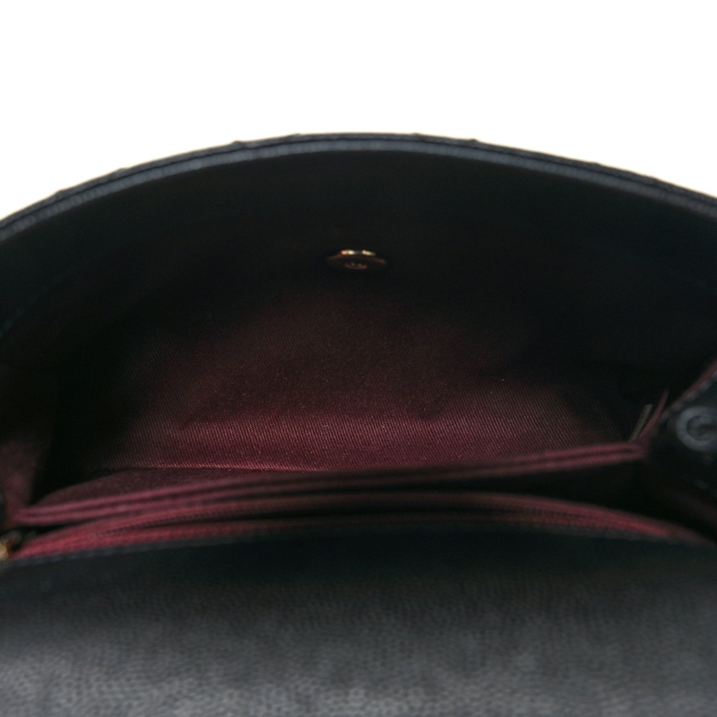 Caviar Quilted Mini Coco Handle Flap Black