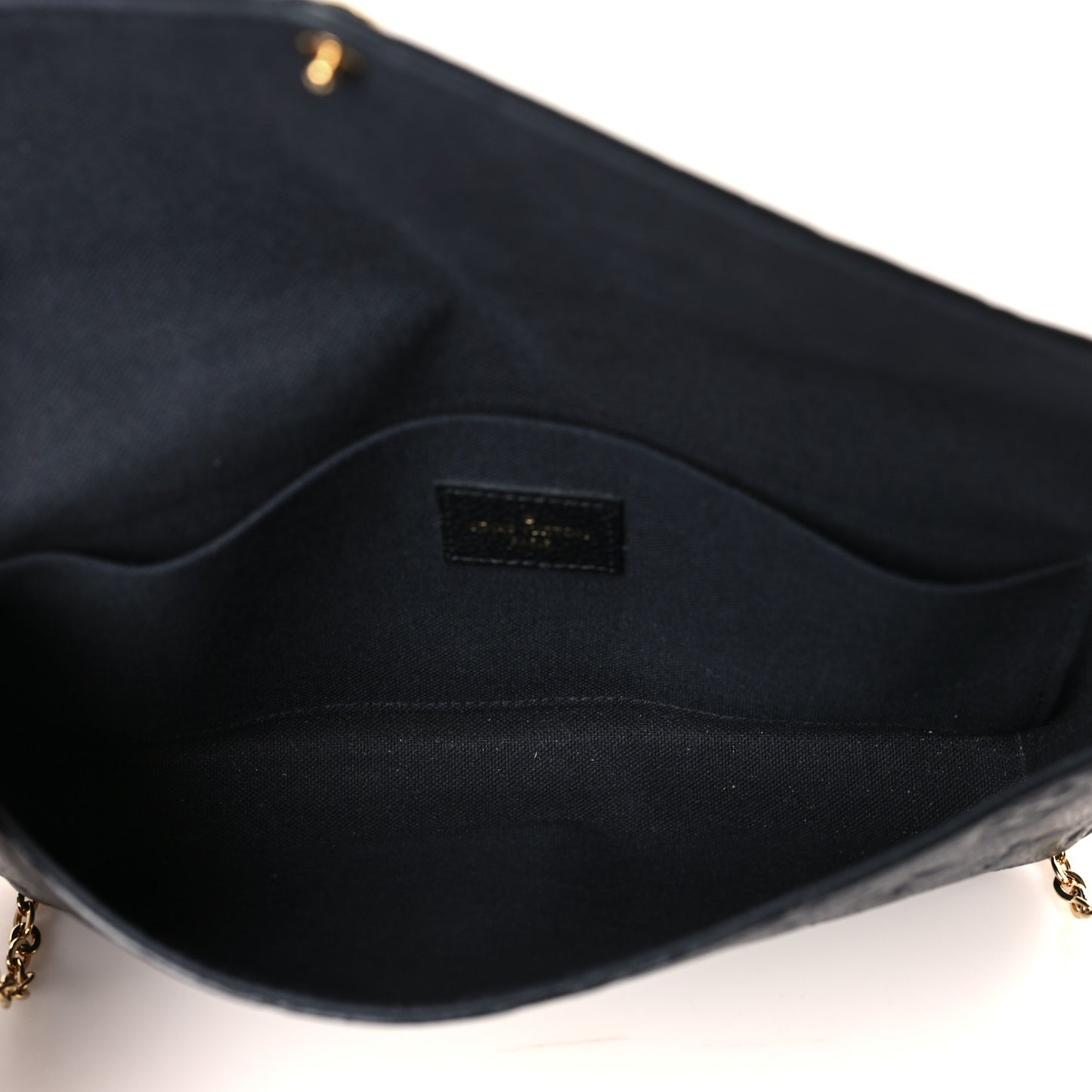 Empreinte Pochette Felicie Chain Wallet Black