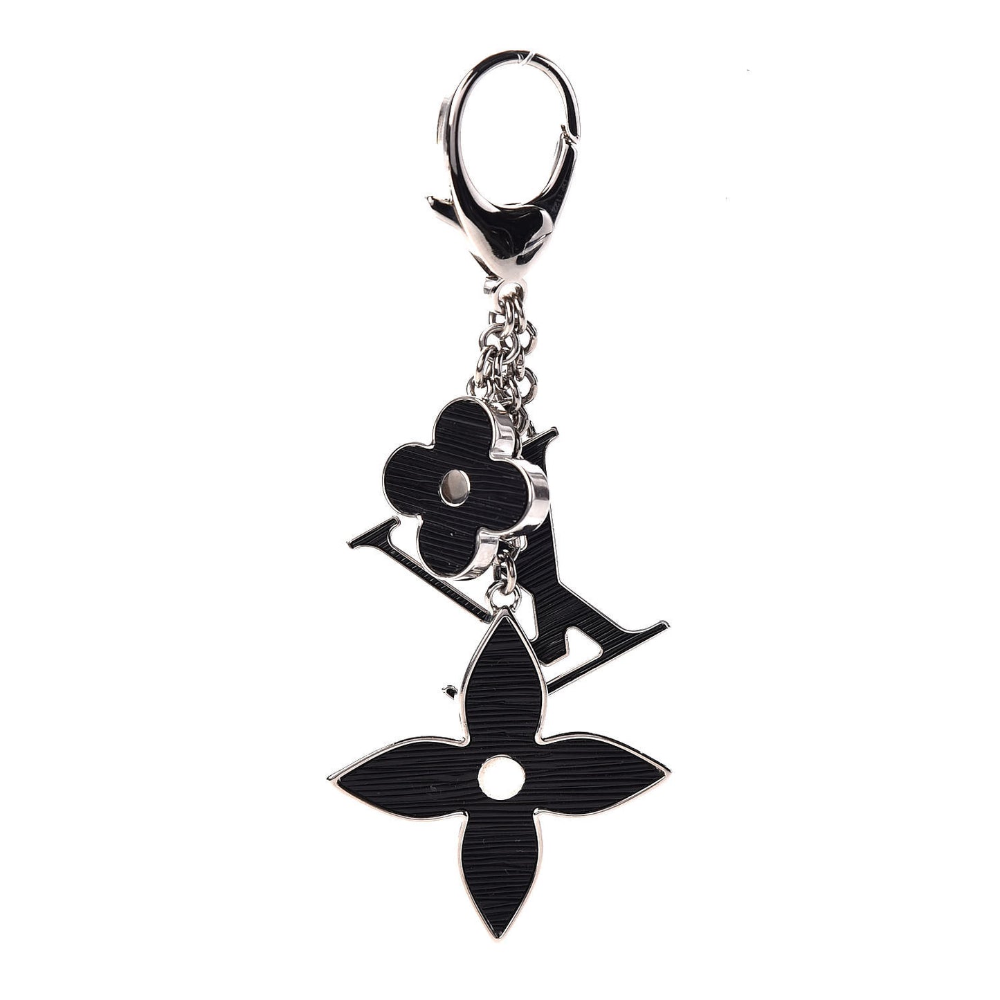 Electric Epi Fleur d'Epi Bag Charm Black