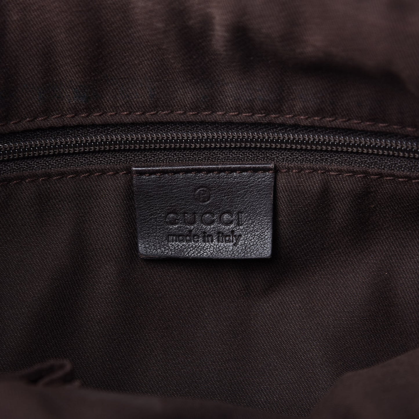Monogram Small D Gold Ring Messenger Dark Brown