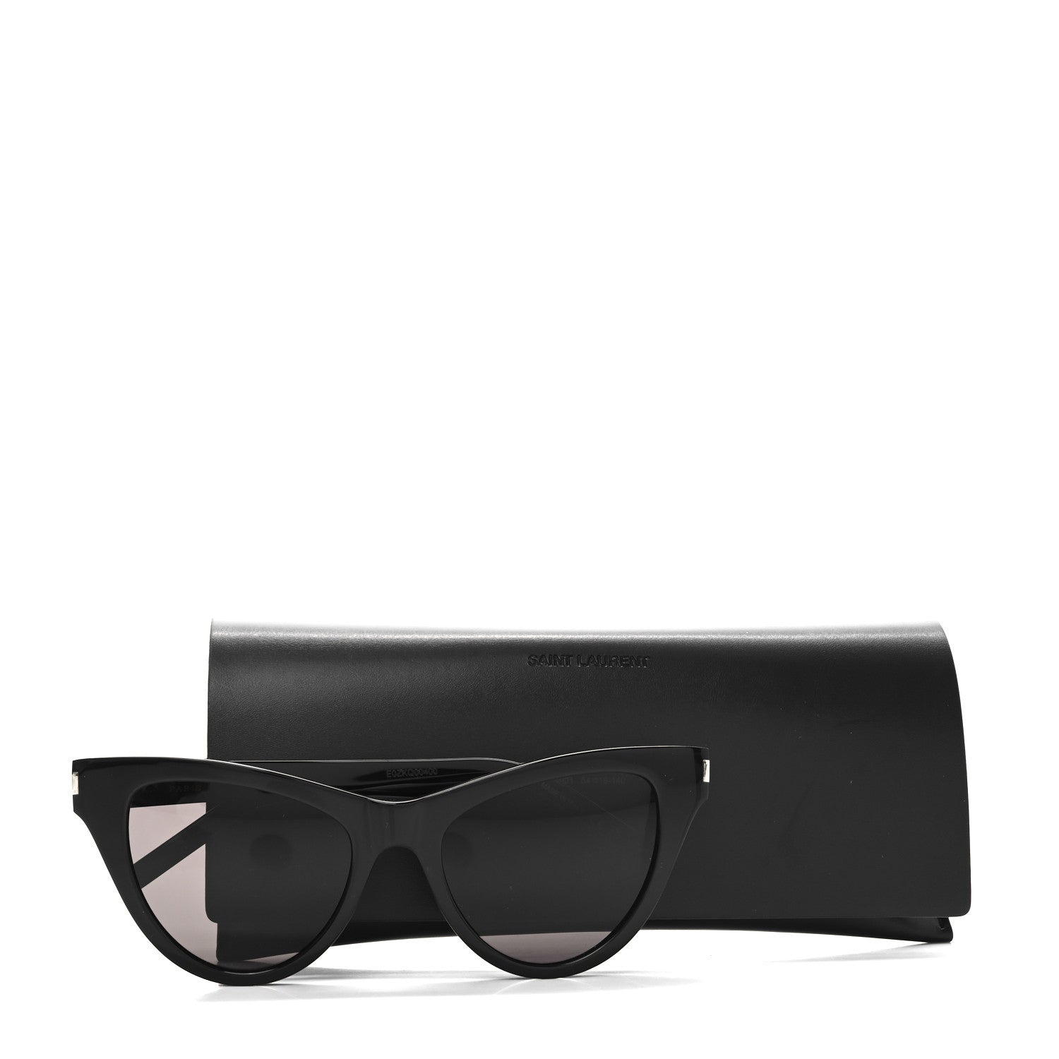 Saint Laurent Acetate Cat 3 Cat Eye Sunglasses SL425 Black 8 of 8