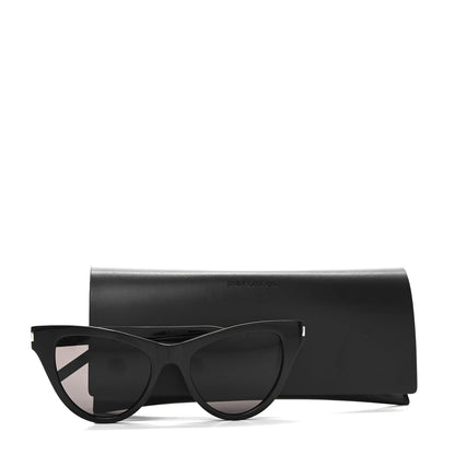 Saint Laurent Acetate Cat 3 Cat Eye Sunglasses SL425 Black 8 of 8