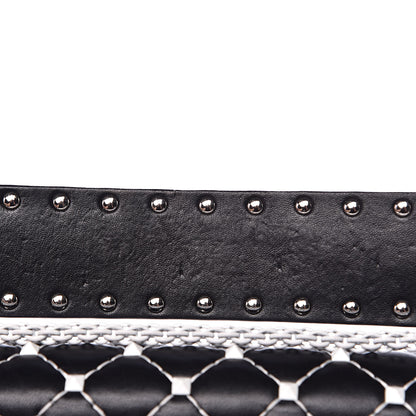 Valentino Garavani Lambskin Medium Free Rockstud Spike Shoulder Bag Black 9 of 10