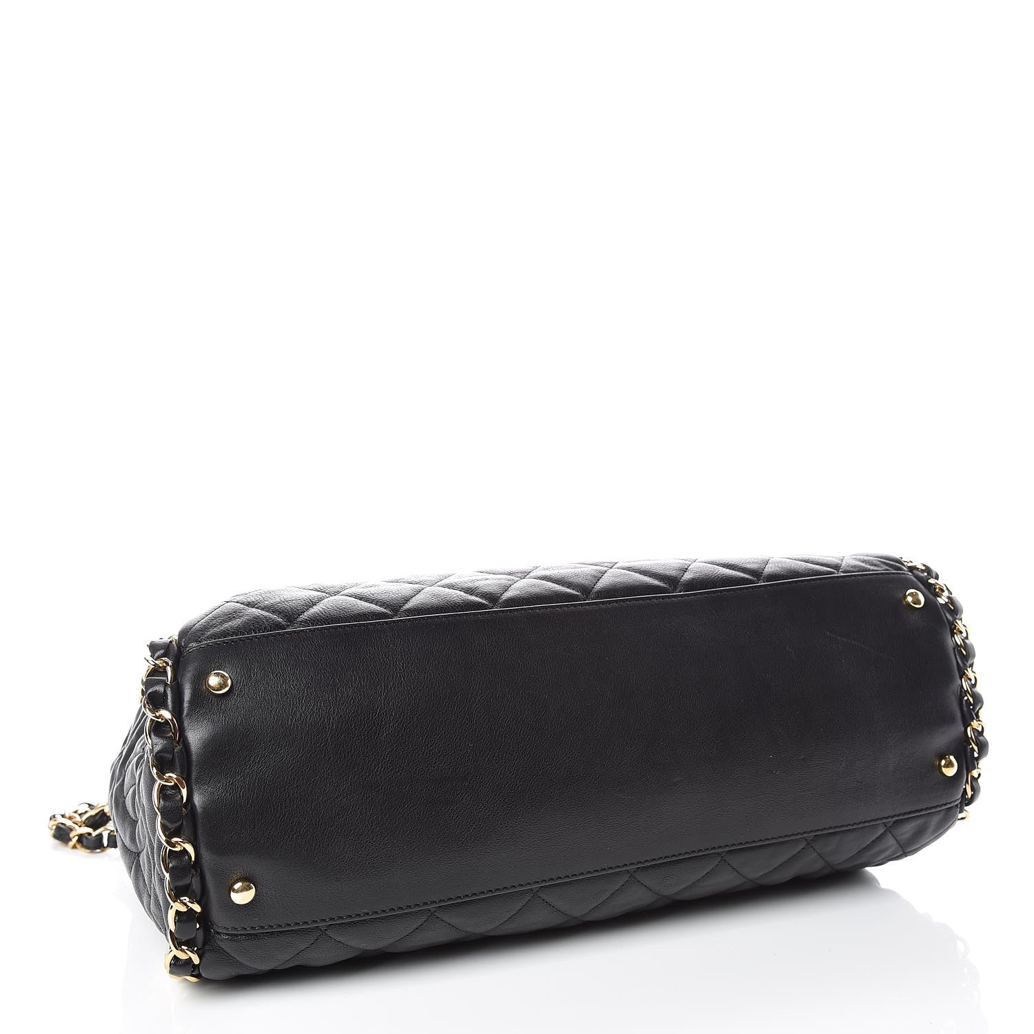 Chanel Calfskin Quilted Large Chain Me Hobo Black 4 of 10
