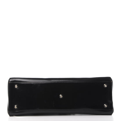 Christian Dior Glazed Calfskin Large Lady Dior Black 5 of 19