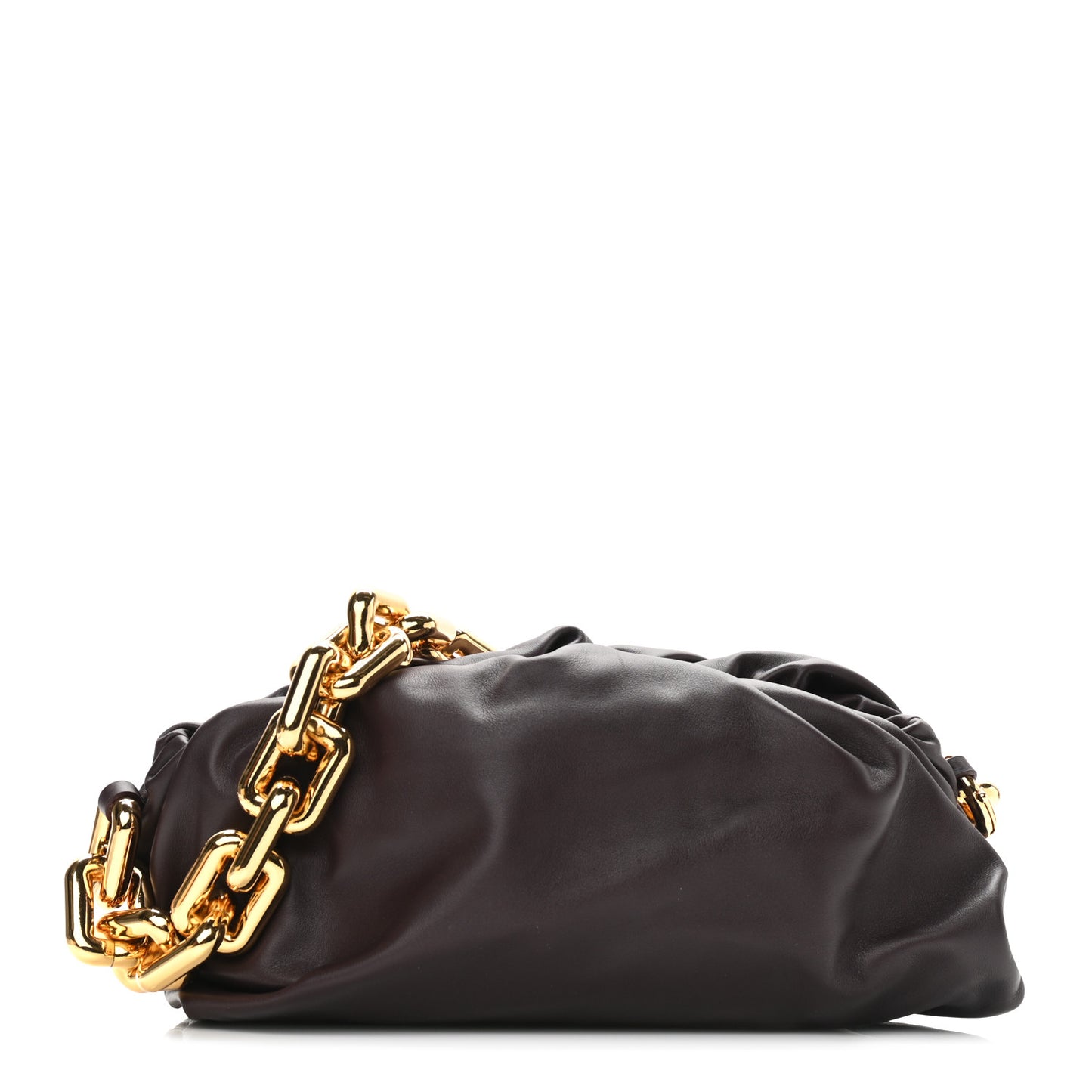 Calfskin The Pouch Chain Grape