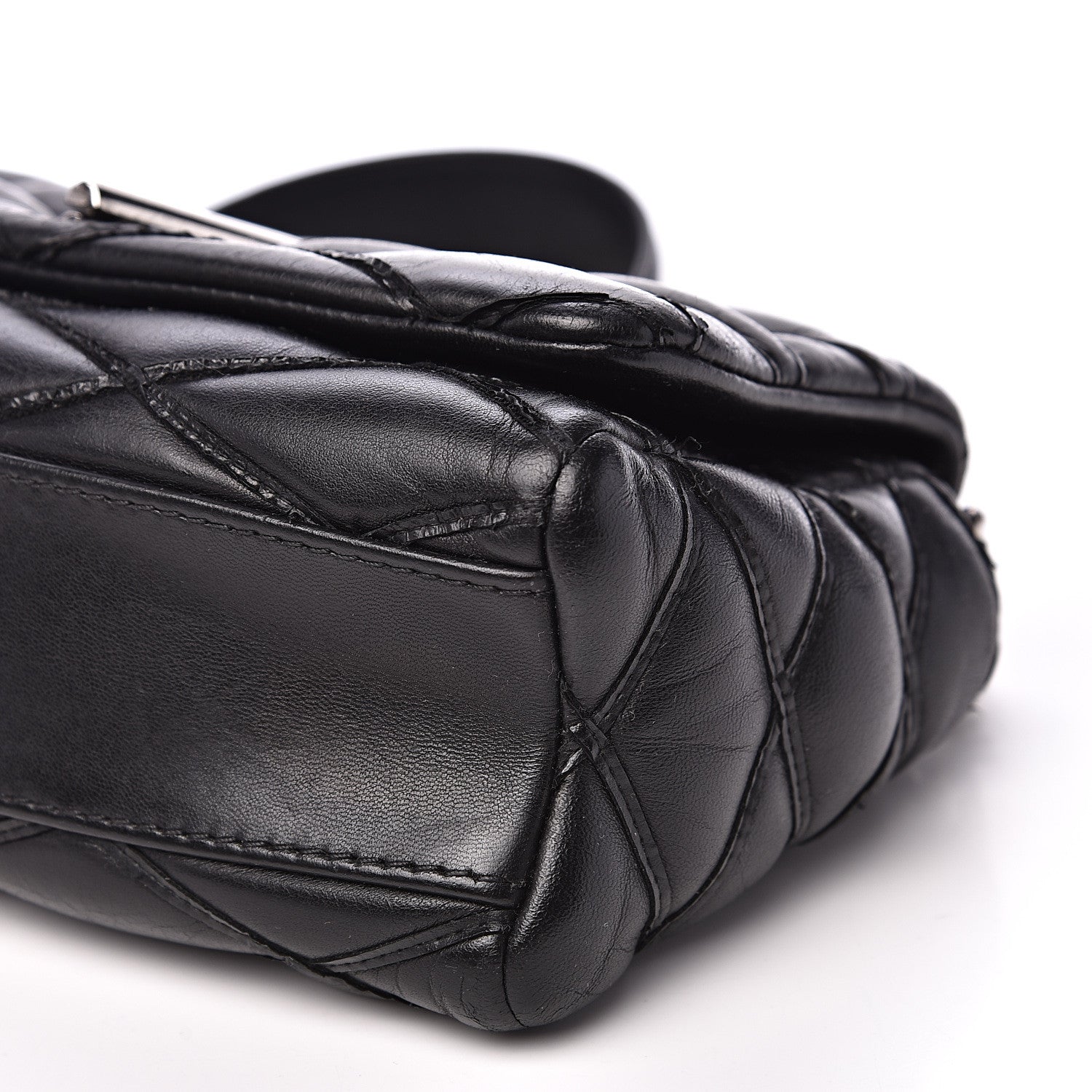 Louis Vuitton Lambskin Malletage GO-14 PM Black 7 of 17