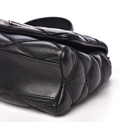 Louis Vuitton Lambskin Malletage GO-14 PM Black 7 of 17