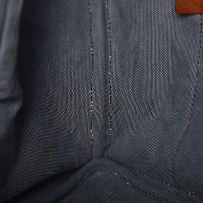 Prada Canvas Canapa Logo Tote Blue 8 of 13