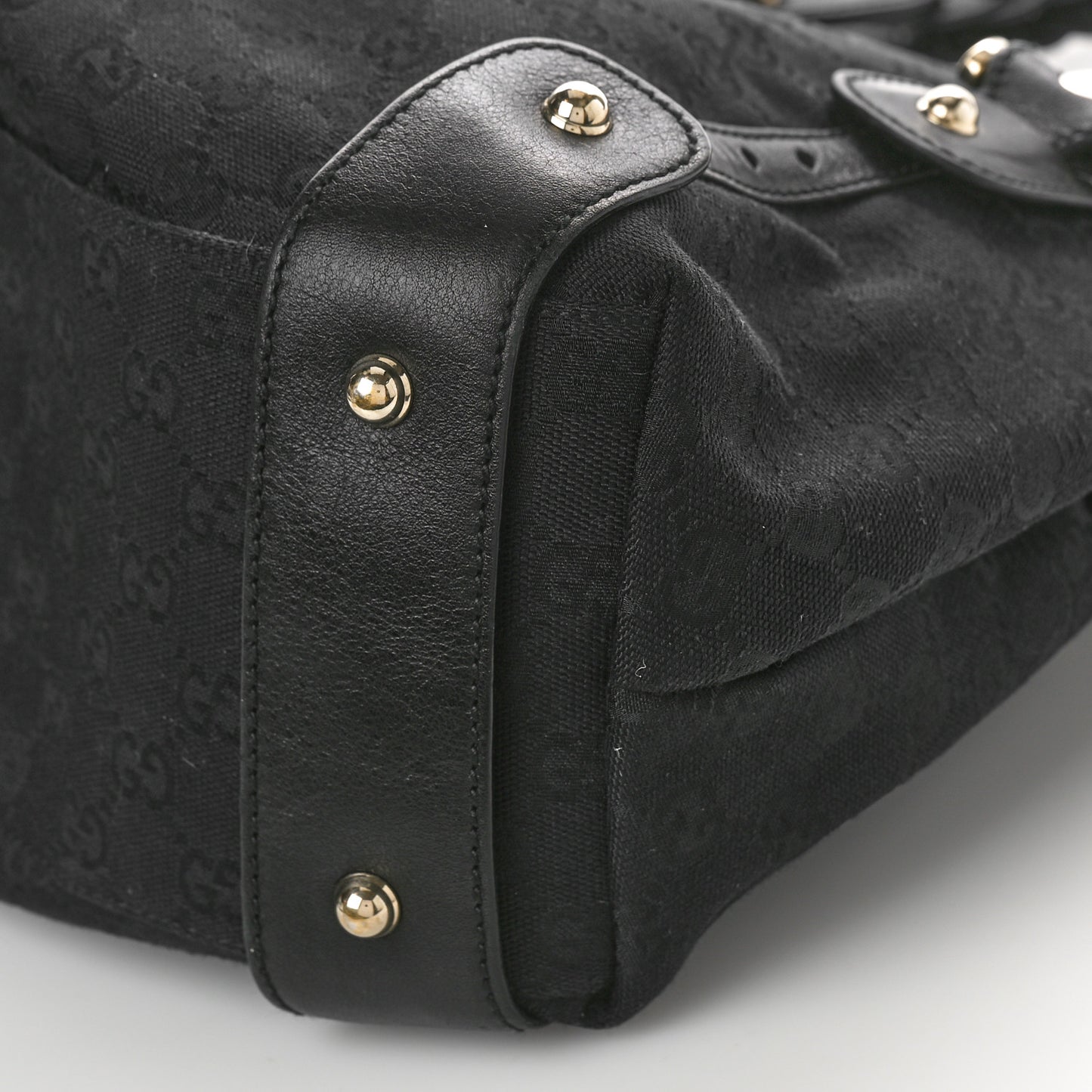 Monogram Medium Pelham Shoulder Bag Black