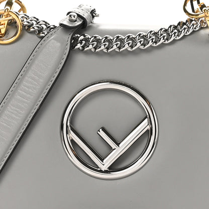 Fendi Vitello Century Opaco F is Fendi Small Kan I Shoulder Bag Grigio Perla 8 of 10