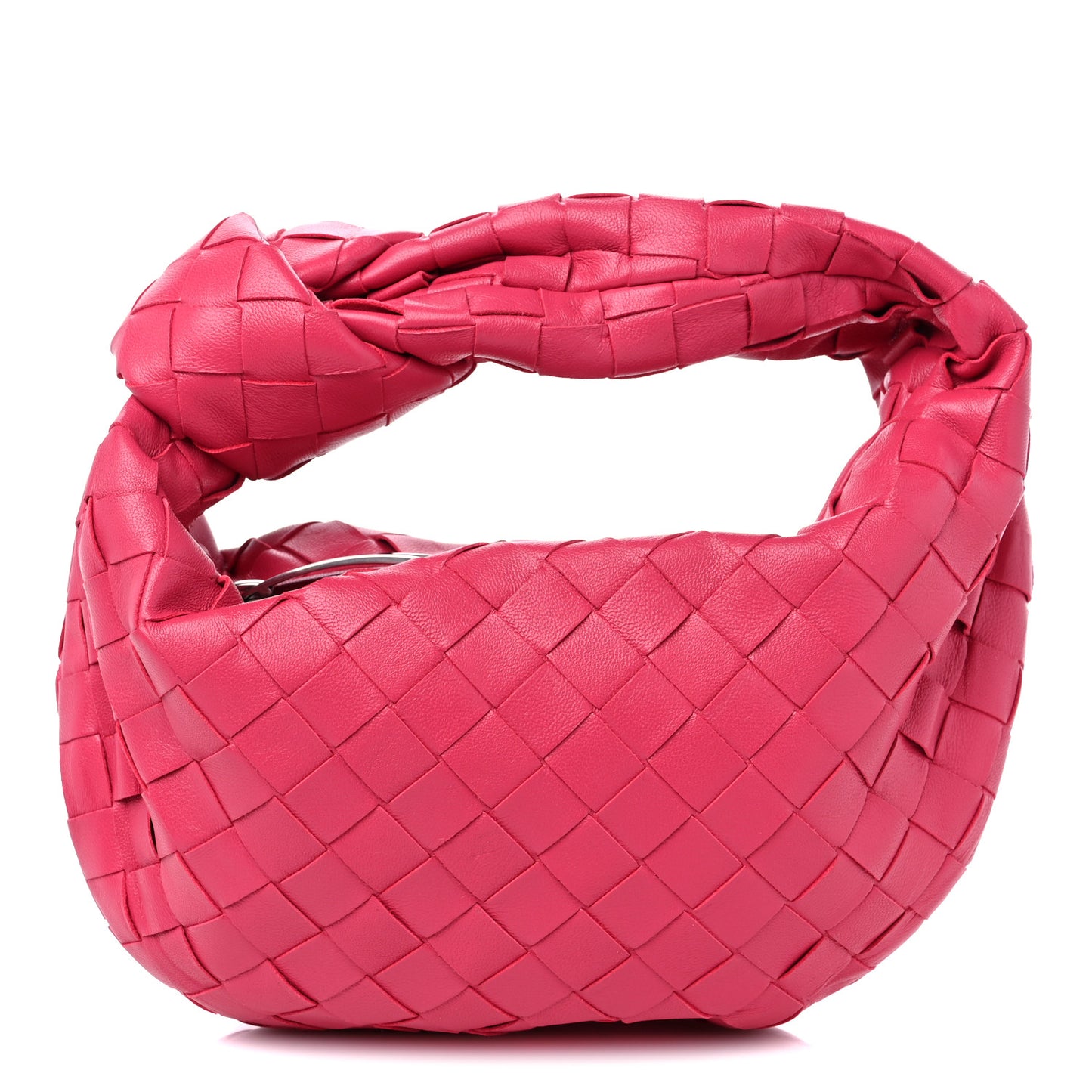 Nappa Intrecciato Mini Jodie Cranberry