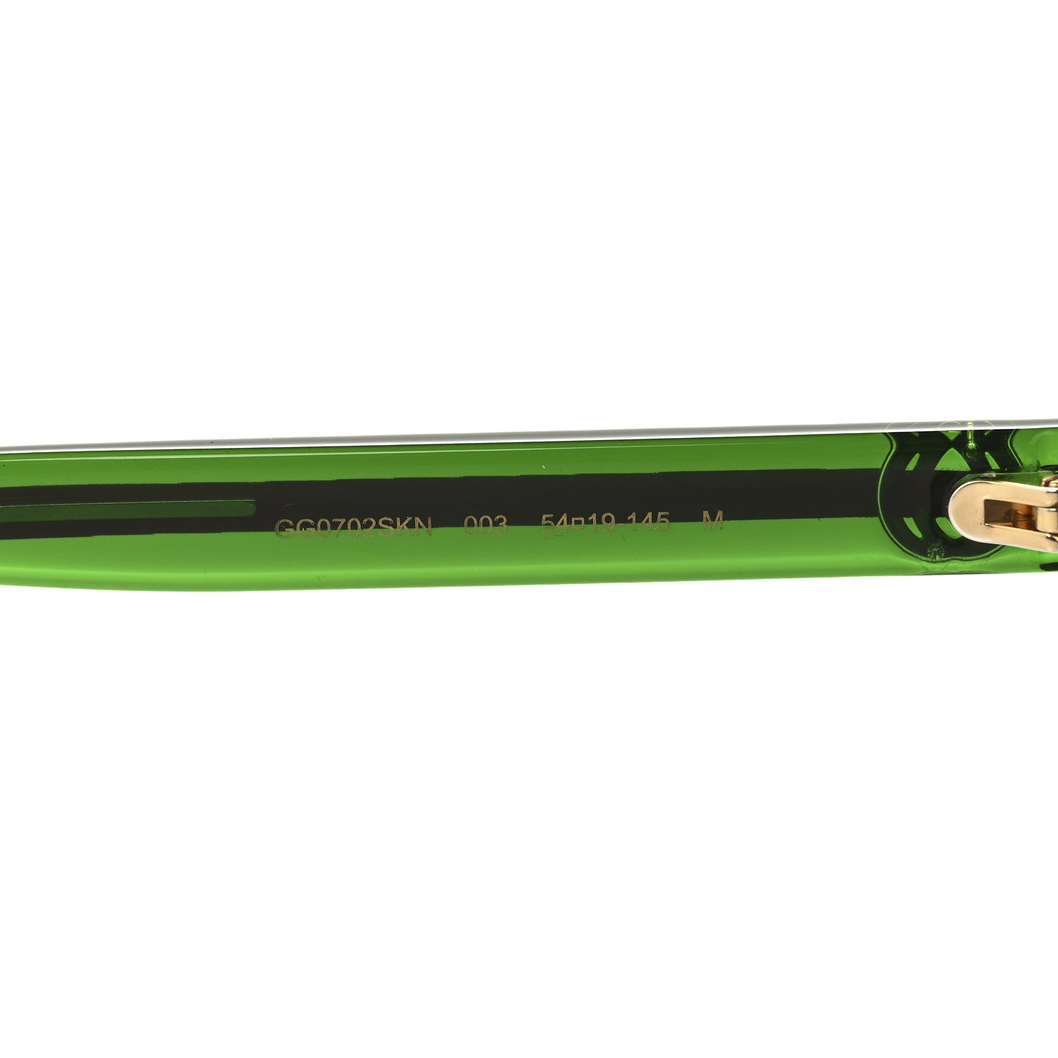 Gucci Acetate Round Web Sunglasses GG0702S Black 6 of 7