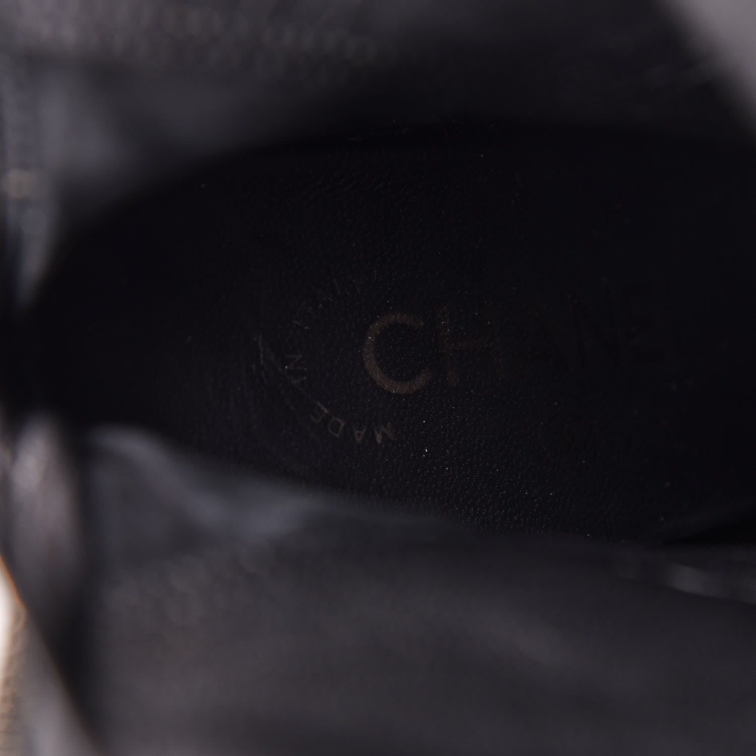 Chanel Calfskin CC Turnlock Knee High Boots 37.5 Black 10 of 12