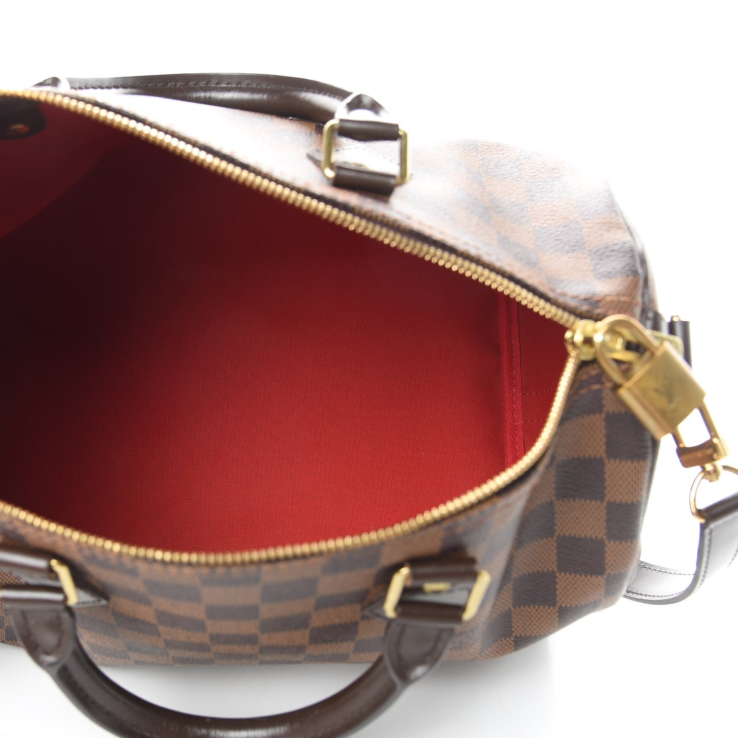Louis Vuitton Damier Ebene Speedy Bandouliere 30 5 of 13