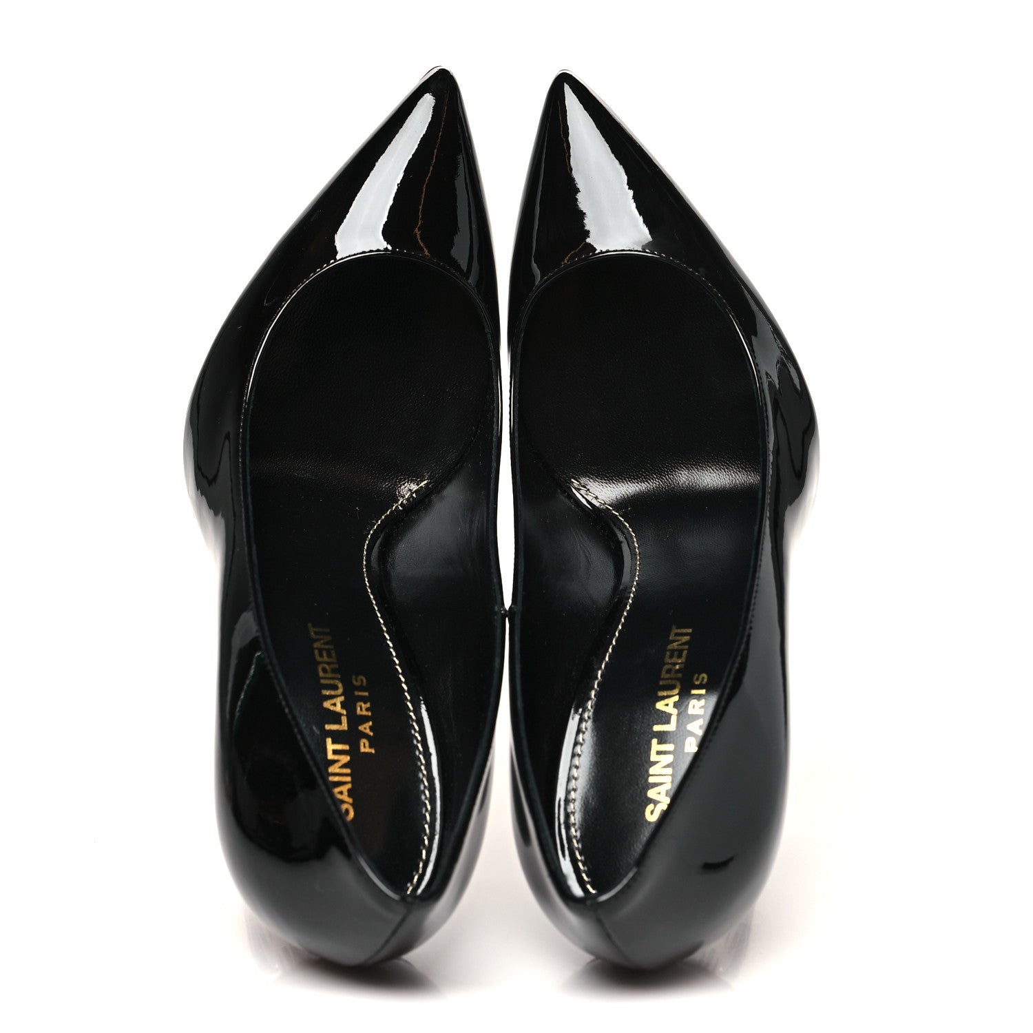 Saint Laurent Patent Opyum 110 Pumps 36.5 Black 2 of 9